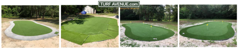 adding fringe to putting greens